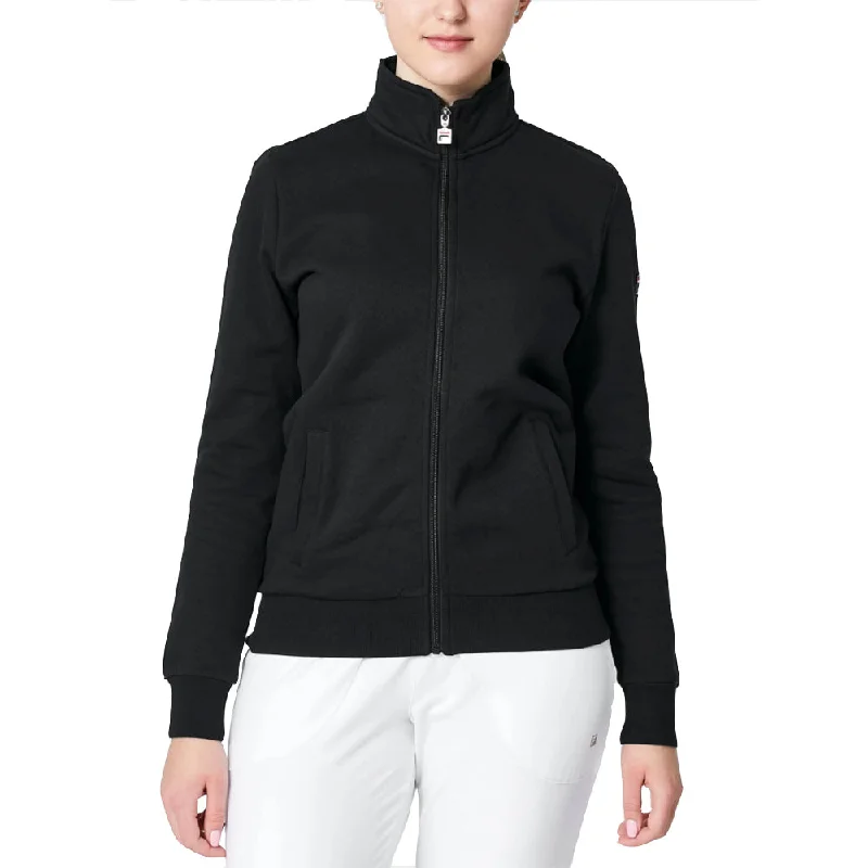 FILA Match Fleece Womens Full-Zip Tennis Jacket Herringbone Jacket Houndstooth Jacket Plaid Jacket FILA Match Fleece Womens Full-Zip Tennis Jacket Herringbone Jacket Houndstooth Jacket Plaid Jacket