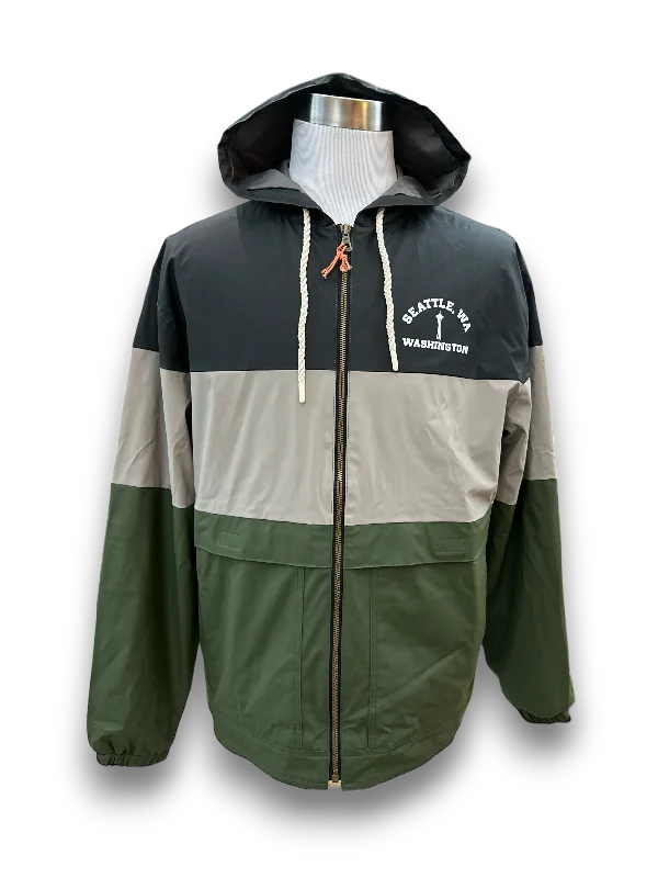 Weatherproof Colorblock Jacket Insulated Jacket Fitted Jacket Loose Jacket