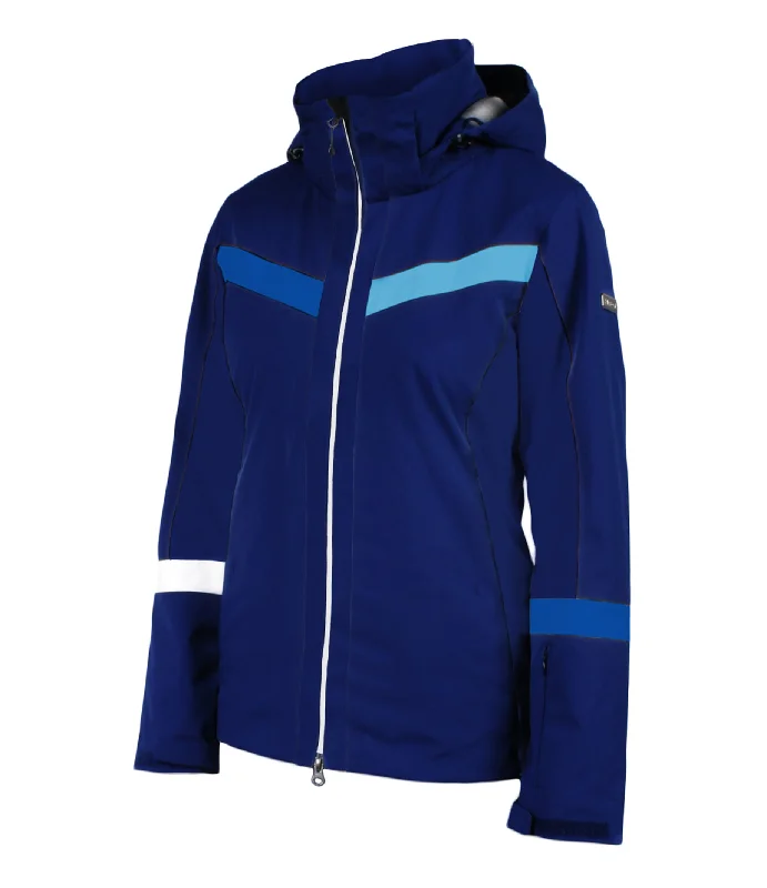 K0605 - Sapphire - Insulated Jacket - Diamond Tech Toggled Jacket Drawstring Jacket Belted Jacket K0605 - Sapphire - Insulated Jacket - Diamond Tech Toggled Jacket Drawstring Jacket Belted Jacket