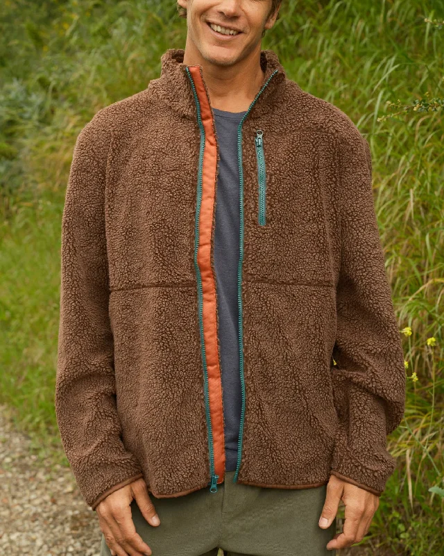 Kodiak Jacket in Brown Bear Mesh Jacket Canvas Jacket Denim Jacket