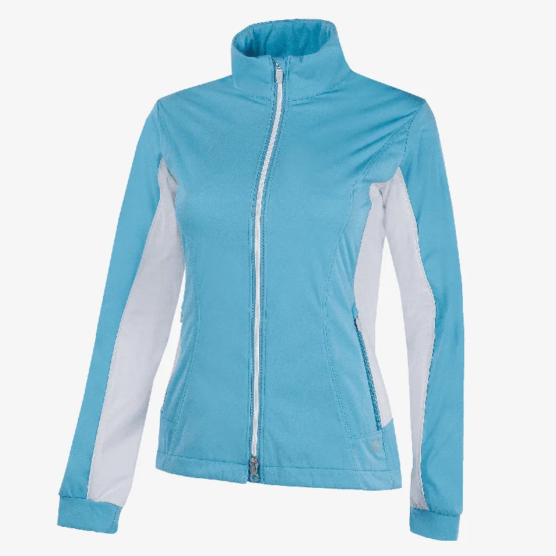 Larissa - Windproof and water repellent golf jacket Mesh Jacket Canvas Jacket Denim Jacket Larissa - Windproof and water repellent golf jacket Mesh Jacket Canvas Jacket Denim Jacket