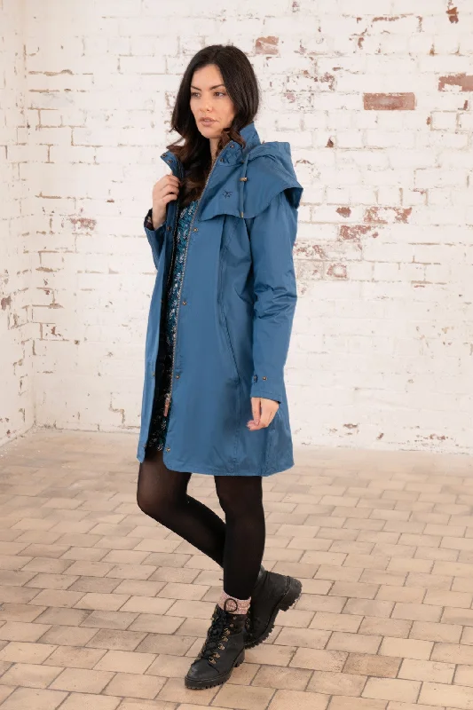 Lighthouse Outrider Jacket -DEEP SEA Wool Fabric Cashmere Fabric Tweed Fabric