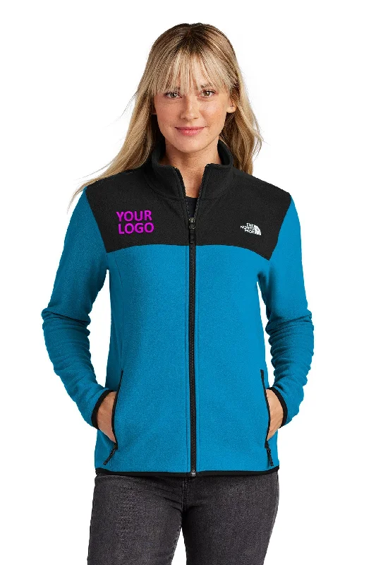 The North Face Ladies Glacier Custom Fleece Jackets, Hero Blue Fleece Jacket Down Jacket Feather Jacket The North Face Ladies Glacier Custom Fleece Jackets, Hero Blue Fleece Jacket Down Jacket Feather Jacket
