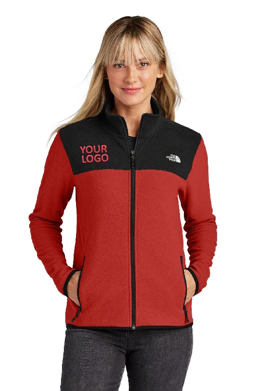 The North Face Ladies Glacier Custom Fleece Jackets, Rage Red Denim Jacket Leather Jacket Suede Jacket The North Face Ladies Glacier Custom Fleece Jackets, Rage Red Denim Jacket Leather Jacket Suede Jacket