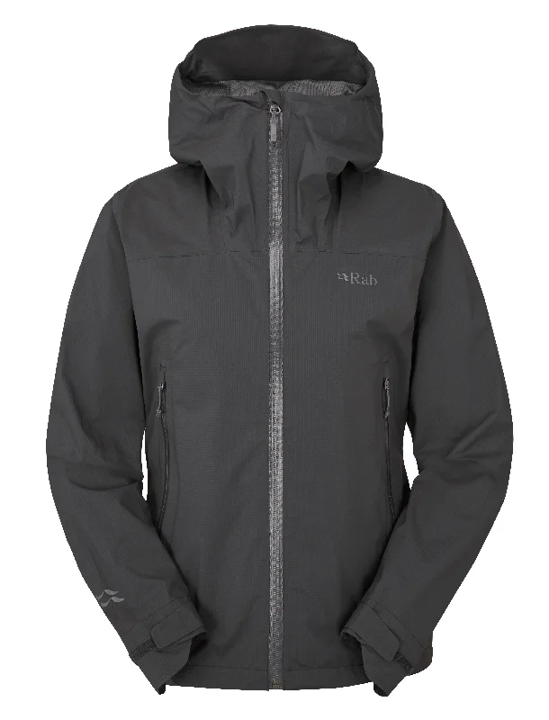 Rab Downpour Light Women's Jacket Print Jacket Jacquard Jacket Embroidered Jacket