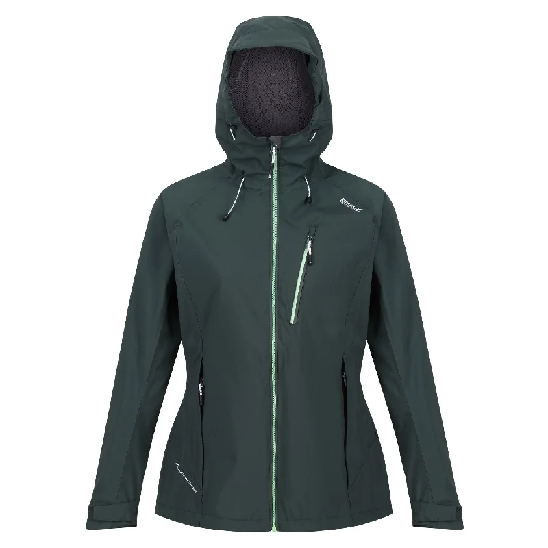 Regatta Ladies Birchdale Waterproof Breathable Jacket RWW300-DARK SPRUCE Rayon Fabric Velvet Fabric Corduroy Fabric Regatta Ladies Birchdale Waterproof Breathable Jacket RWW300-DARK SPRUCE Rayon Fabric Velvet Fabric Corduroy Fabric