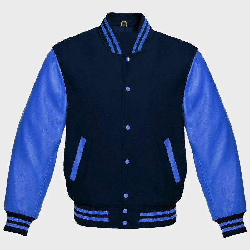 Womens Blue Varsity Jacket Notch Collar Jacket Peter Pan Collar Jacket Cowl Neck Jacket Womens Blue Varsity Jacket Notch Collar Jacket Peter Pan Collar Jacket Cowl Neck Jacket