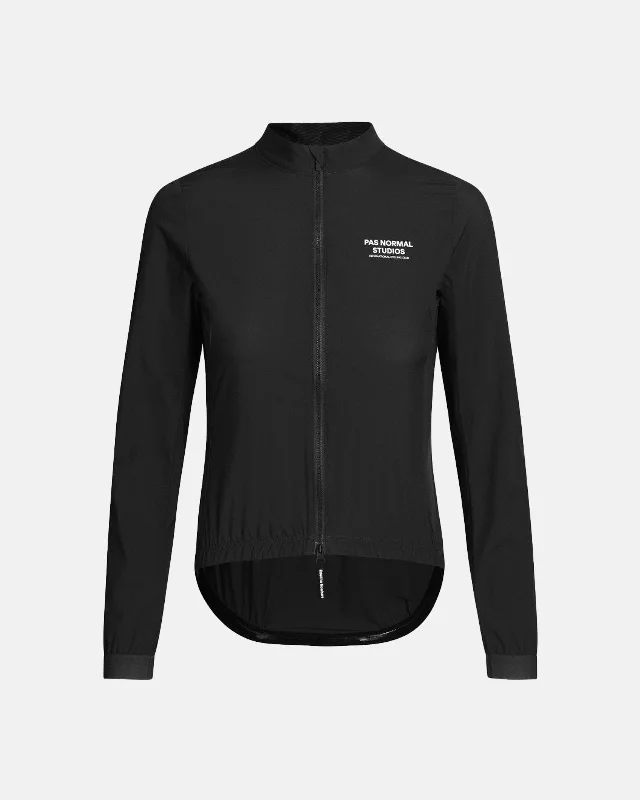 Women's Mechanism Stow Away Jacket - Black Chenille Fabric Brocade Fabric Lace Fabric Women's Mechanism Stow Away Jacket - Black Chenille Fabric Brocade Fabric Lace Fabric