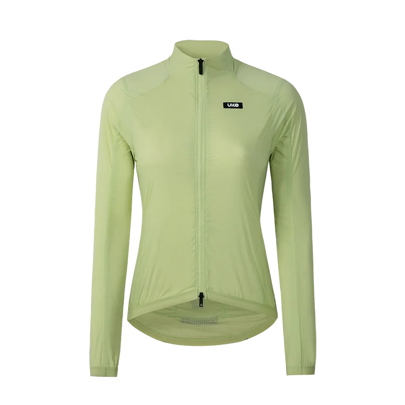 Women's Wind Jacket SI-1 Gorgeous-Bluish Green Front Pockets Side Pockets Patch Pockets Women's Wind Jacket SI-1 Gorgeous-Bluish Green Front Pockets Side Pockets Patch Pockets