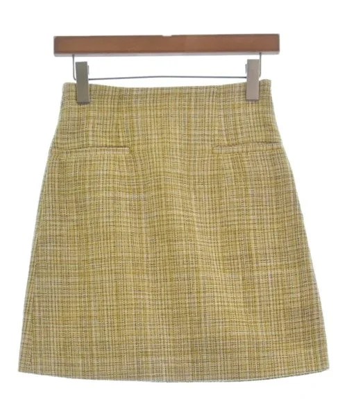 Lily Brown Mini skirts wrap skirt elegant