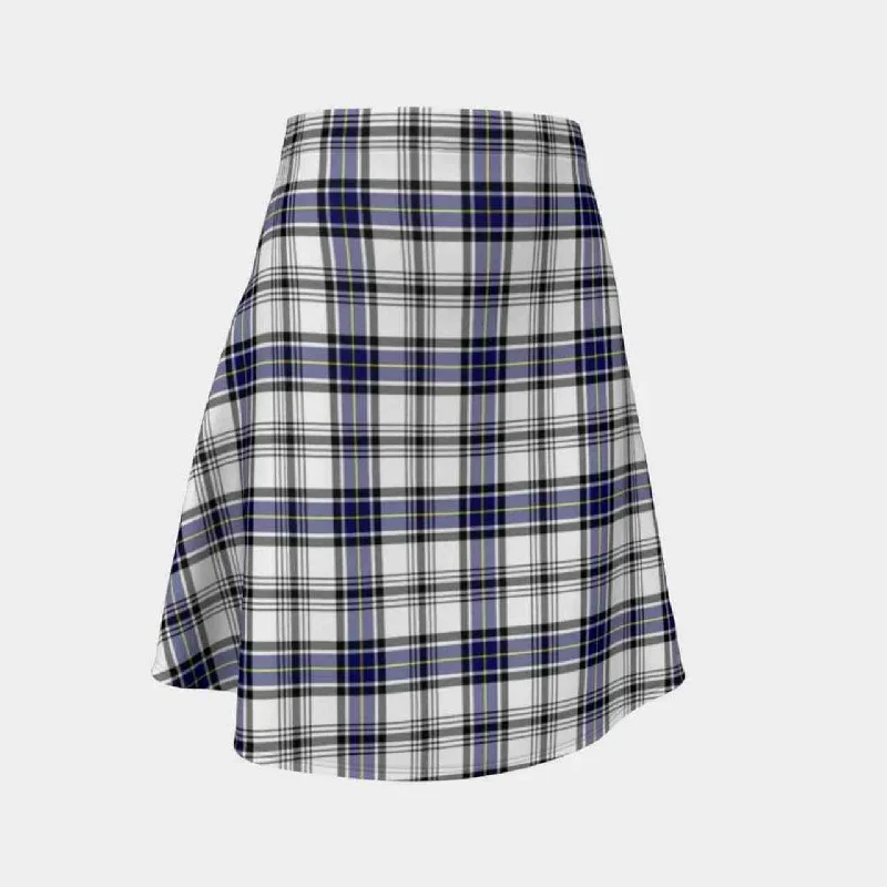 Hannay Modern Tartan Flared Skirt lightweight skirt design