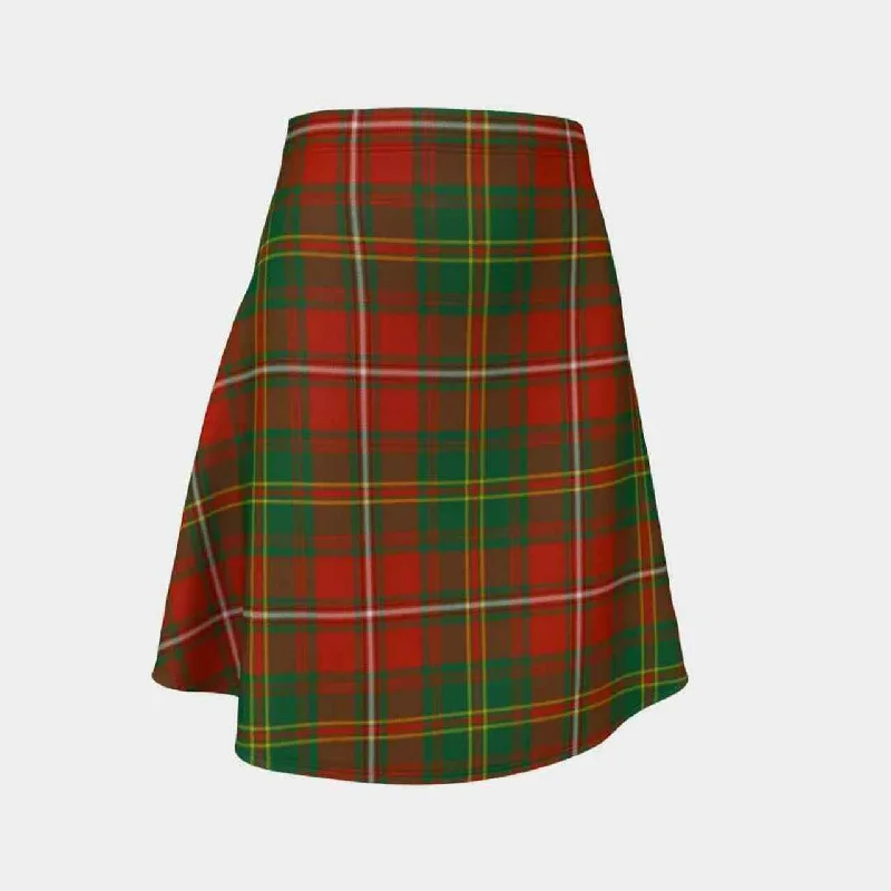 Hay Ancient Tartan Flared Skirt tiered skirt playful