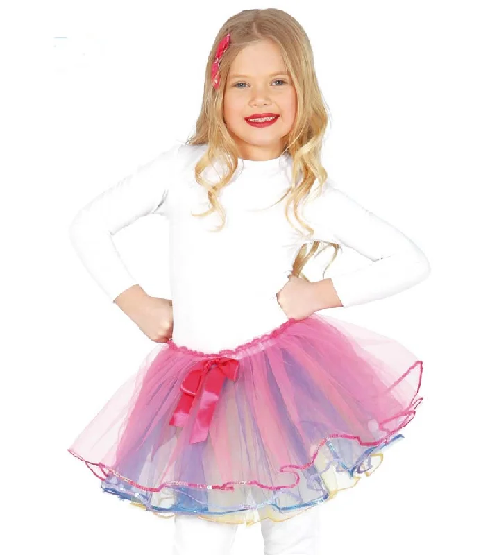 Pink Tulle Tutu Skirt With Bow Kids velvet skirt plush