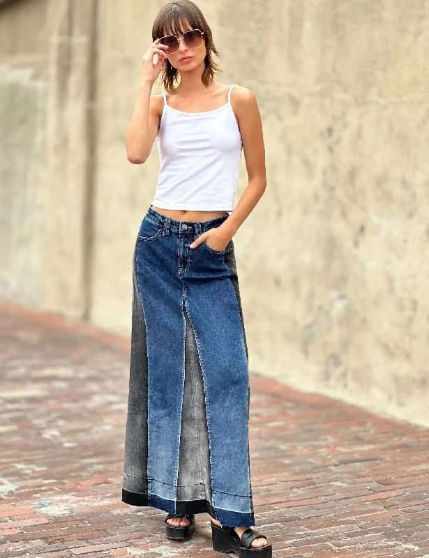 Double Trouble Maxi Skirt corduroy skirt comfortable