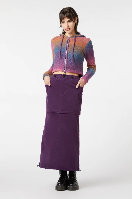 Grapejuice Skirt linen skirt airy