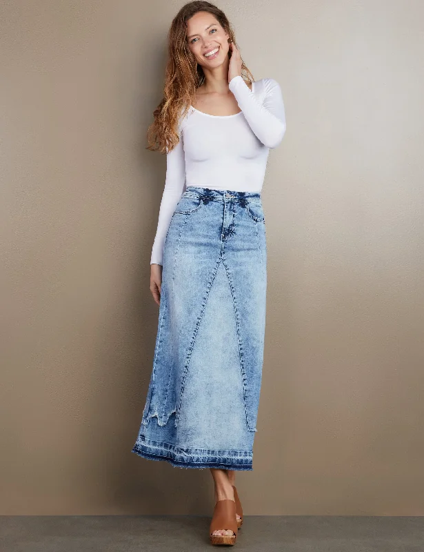 Selma Overlay Skirt wrap skirt elegant