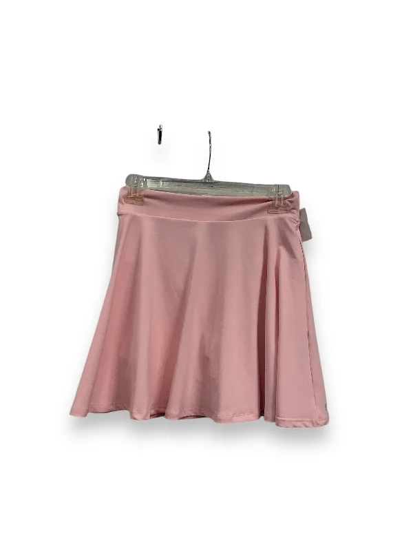 Skort By Fabletics In Pink, Size: S tiered skirt playful