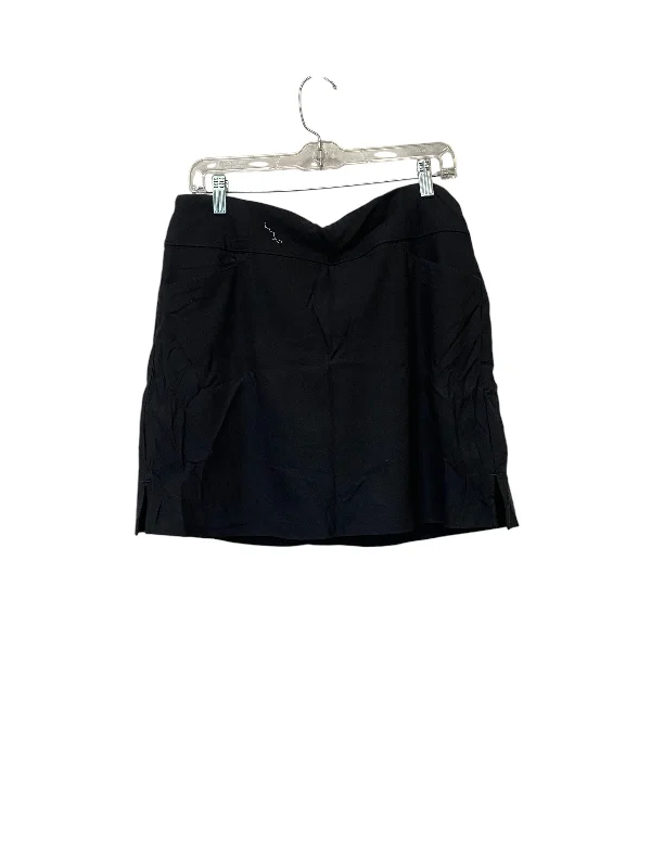 Skort By Lady Hagen In Black, Size: L chiffon skirt lightweight