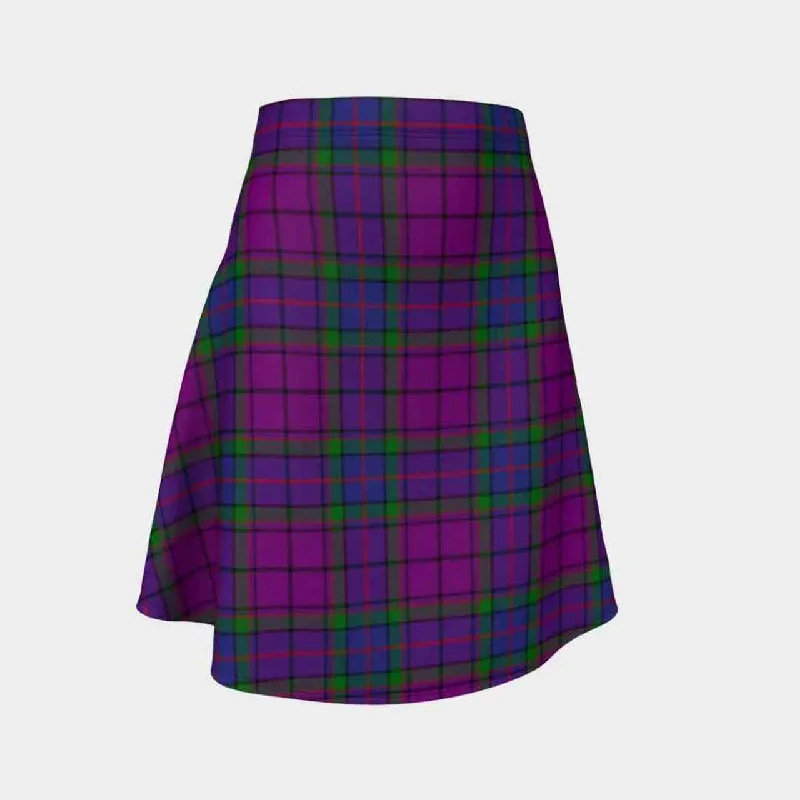 Wardlaw Modern Tartan Flared Skirt summer skirt style