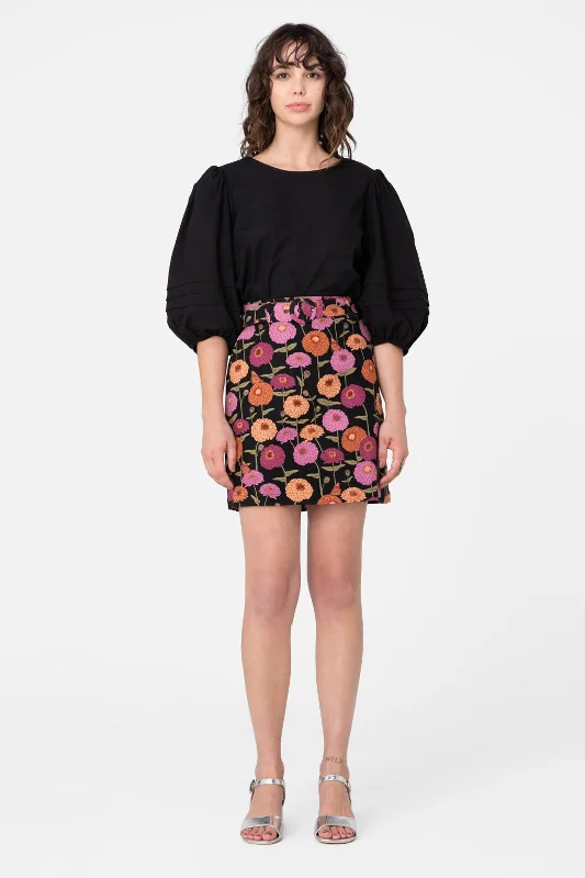 Zinnia &The Butterfly Skirt tiered skirt playful
